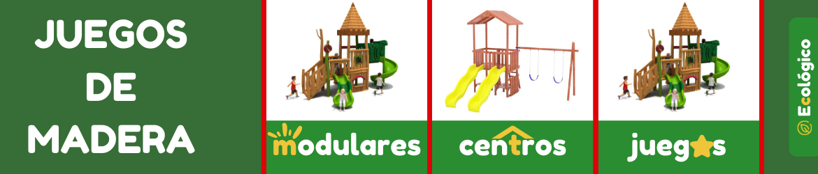Juegos Modulares de Madera - Play Plaza